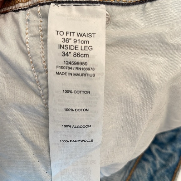 ASOS Design Jeans 36/34 (see inside tag) - Picture 6 of 6